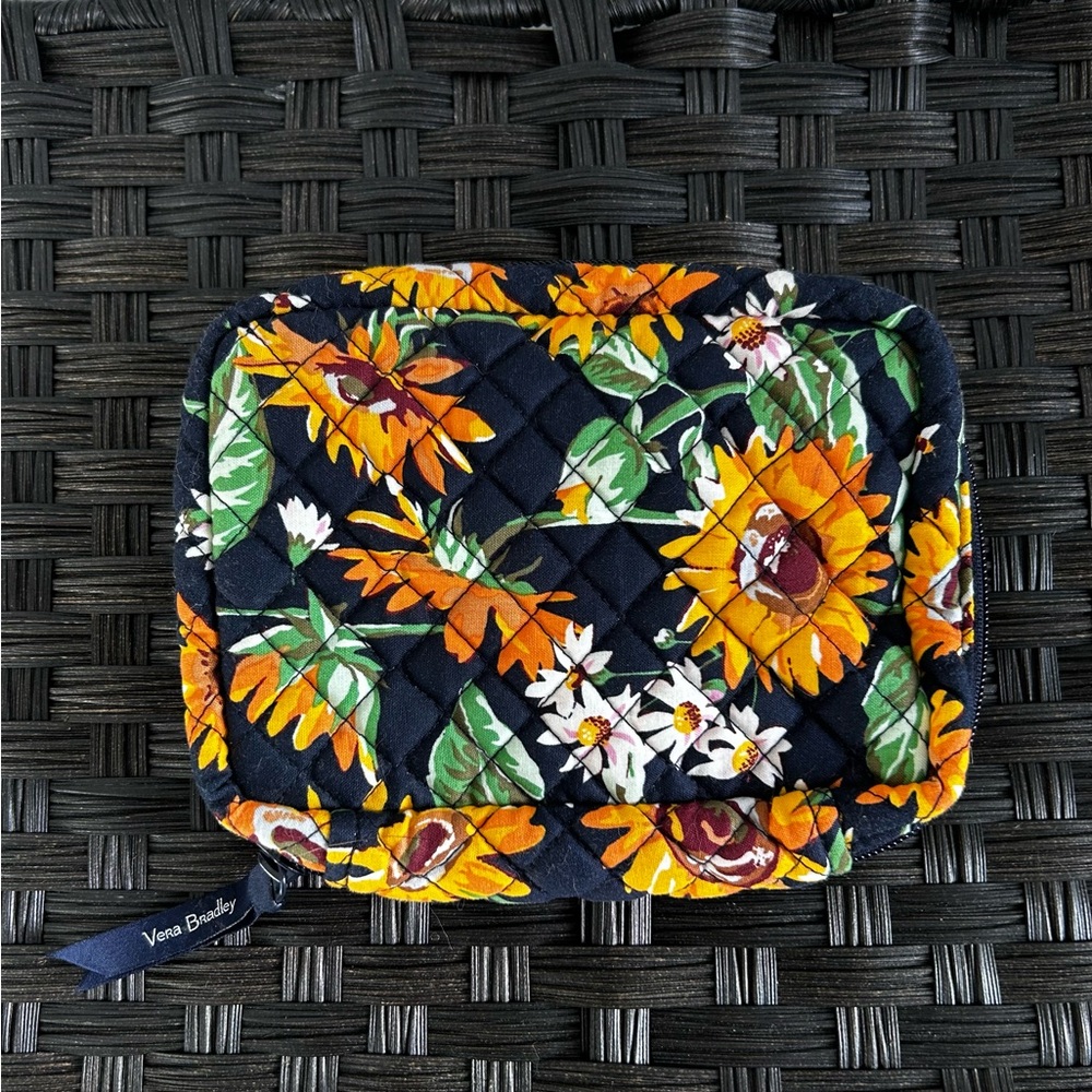 Vera Bradley Jewelry Folio in Sunflowers
